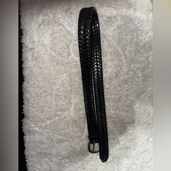 Coach Women’s Braid Black Belt-Preloved size 30 inches/75cm - Picture 7 of 7